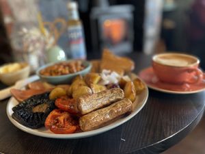   at Castaways Tea Shop in Seaton Sluice