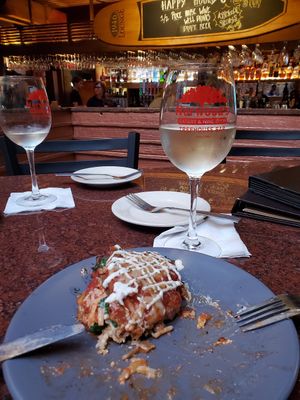 This vegan lasagna is amazing!!! #Veganuary at Norwood's Restaurant & Treehouse Bar in New Smyrna Beach