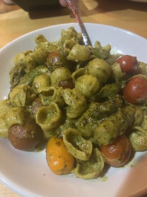 Gnocchetti Pesto  at Norwood's Restaurant & Treehouse Bar in New Smyrna Beach