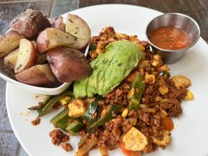 Mrs. Cherro (without Daiya)  at Aeirloom Bakery in Los Angeles