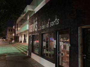 Storefront on Riverside  at Hank's Bagels in Burbank