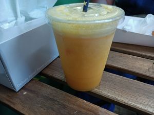 Hot Summers Day Juice at The Fat Carrot in West End