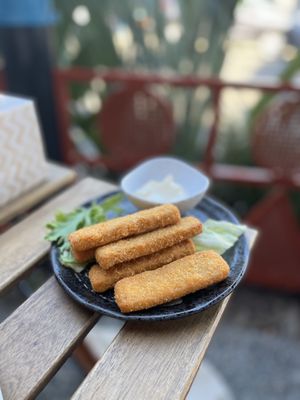 Fish sticks  at The Fat Carrot in West End
