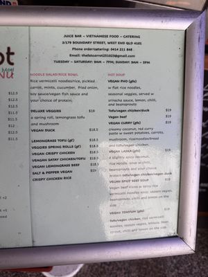   at The Fat Carrot in West End