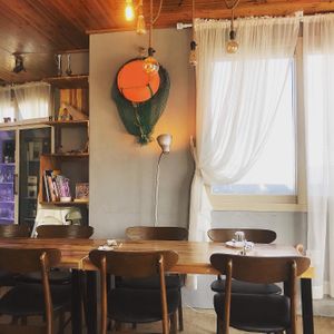 the inside at Geumneung Taewak 금능태왁 in Jeju