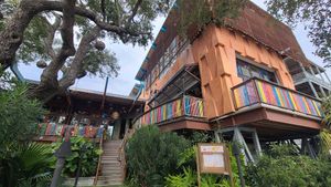 Exterior at Taco Boy in Folly Beach