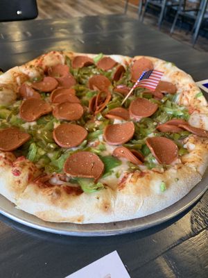 Custom pizza  at The Original Pizza Cookery in Thousand Oaks