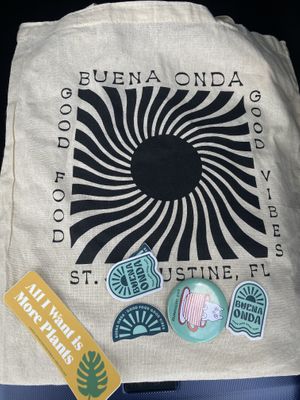 Merch  at Buena Onda Cafe in St Augustine