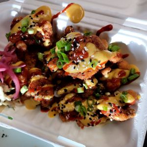 K-Pop Wings at The Joint Vegan Street Food in Colorado Springs