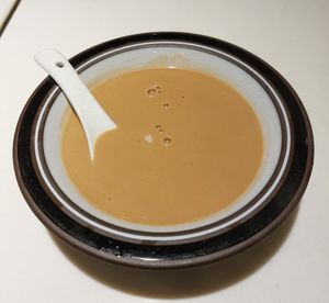 Cashew Sweet Soup 生磨養顏腰果露 at Veggie Souffle 蔬芙 in Hong Kong Island