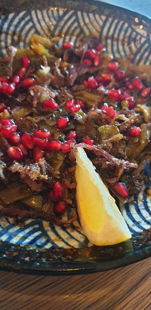 dandelion salad at Marmarita by Fatoush in Berlin