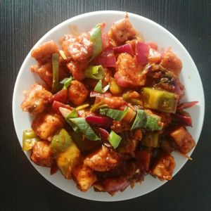 Devlish Chilli Tofu at The Hangry Vegan in Leighton Buzzard