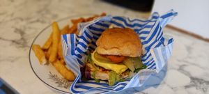 one meal on the place- large portion!! at The Hangry Vegan in Leighton Buzzard