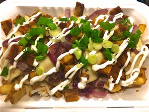 Perogy Poutine  at The Munch Room in Courtenay