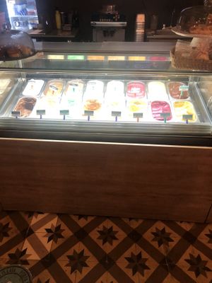 Selection of ice cream  at Helado Bonito in Mexico City