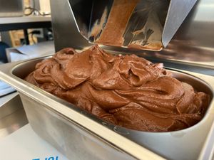Vegan & Sugar free Cacao Gelato at Helado Bonito in Mexico City