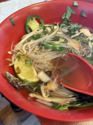 Vegan pho  at The Shack of Ellijay in Ellijay