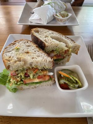 House Sandwich at Nang Sabai Cafe Artisan Bakery in Koh Samui
