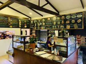   at Nang Sabai Cafe Artisan Bakery in Koh Samui