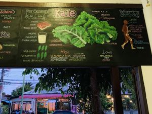   at Nang Sabai Cafe Artisan Bakery in Koh Samui