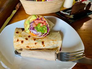 Rainbow Veggie at Nang Sabai Cafe Artisan Bakery in Koh Samui