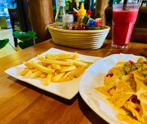 Fries at Nang Sabai Cafe Artisan Bakery in Koh Samui