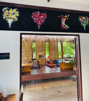 Inside at Nang Sabai Cafe Artisan Bakery in Koh Samui