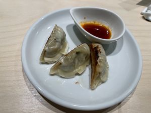 Potsticker  at Vegan Bistro Jangara in Tokyo