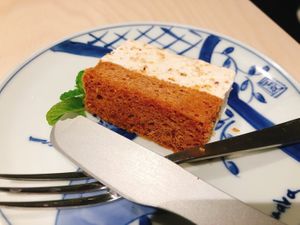 Vegan cake2 at Vegan Bistro Jangara in Tokyo