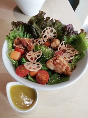 Power salad! at Vegan Bistro Jangara in Tokyo