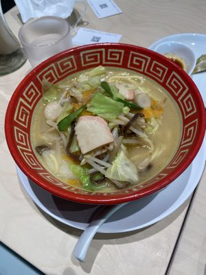 Amazing champon at Vegan Bistro Jangara in Tokyo