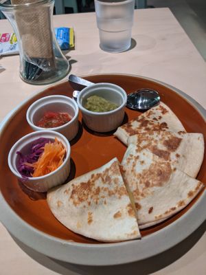 Quesadillas. at Vegan Bistro Jangara in Tokyo