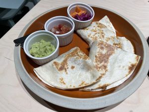 Samosa at Vegan Bistro Jangara in Tokyo