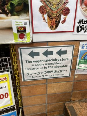   at Vegan Bistro Jangara in Tokyo