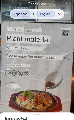   at Vegan Bistro Jangara in Tokyo