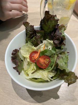 Salad  at Vegan Bistro Jangara in Tokyo