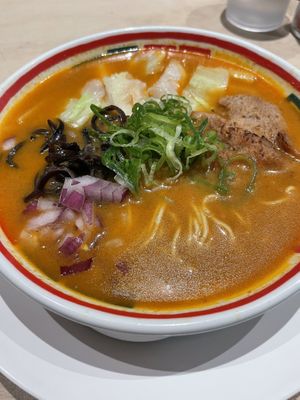 Vegan Karabon Ramen  at Vegan Bistro Jangara in Tokyo