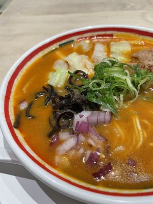 Vegan Karabon Ramen  at Vegan Bistro Jangara in Tokyo