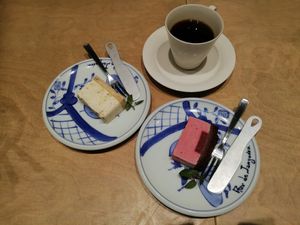 Desert at Vegan Bistro Jangara in Tokyo