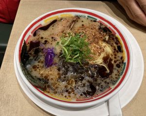 Masterpiece ramen with soy meat  at Vegan Bistro Jangara in Tokyo