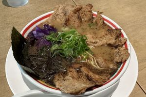 Ramen  at Vegan Bistro Jangara in Tokyo