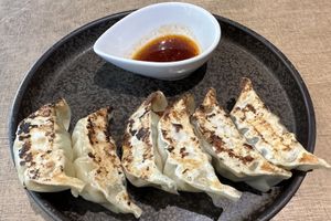 Gyoza  at Vegan Bistro Jangara in Tokyo
