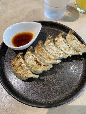 Gyoza  at Vegan Bistro Jangara in Tokyo