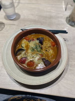 Curry  at Vegan Bistro Jangara in Tokyo