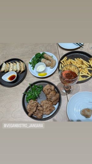   at Vegan Bistro Jangara in Tokyo