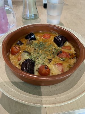 Grilled cheese curry   at Vegan Bistro Jangara in Tokyo