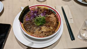 Ramen at Vegan Bistro Jangara in Tokyo