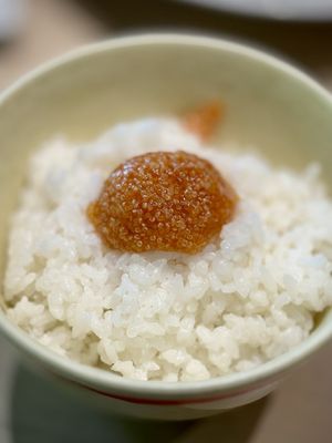 Vegan Mentaiko  at Vegan Bistro Jangara in Tokyo