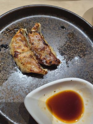 Gyōza at Vegan Bistro Jangara in Tokyo
