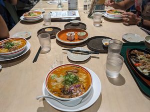 Too late for the entrées ;p at Vegan Bistro Jangara in Tokyo